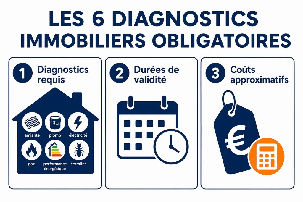Les 6 diagnostics immobiliers obligatoires
